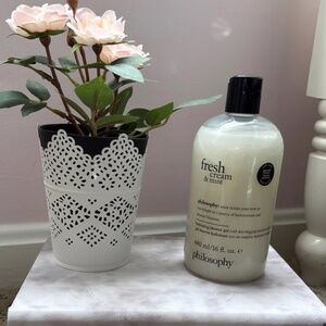 Philosophy fresh and cream mint hydrating shower